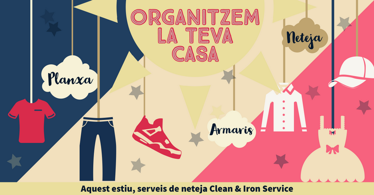 Serveis de neteja Clean and Iron Service. Des de 1987