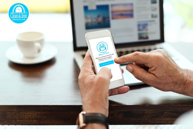 Reserva el teu servei de neteja des del teu mobil www.sosclean.com